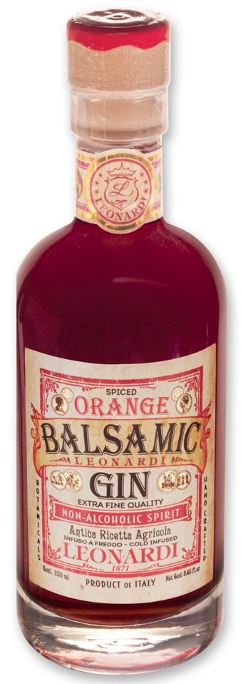 Leonardi Balsamic Orange GIN Essigzubereitung 250 ml Auf 4