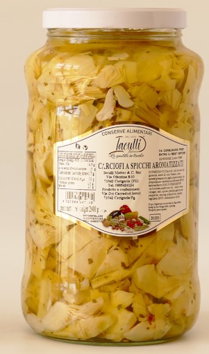 Carciofi spicchio aromatizzati 31Kg 1